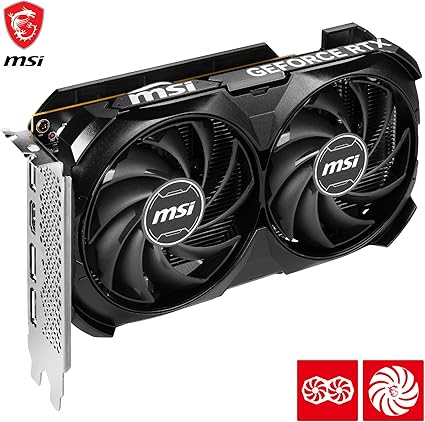 MSI GeForce RTX 4060 VENTUS 2X BLACK 8G OC 3